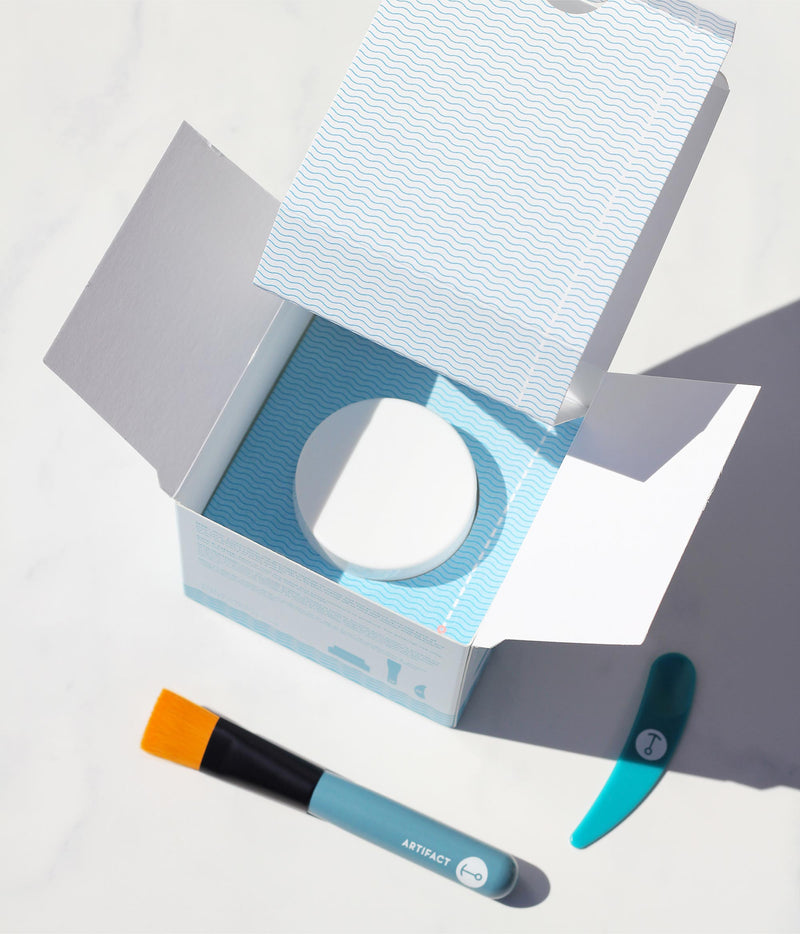 GLACIAL COAST DETOX MASQUE + BRUSH KIT