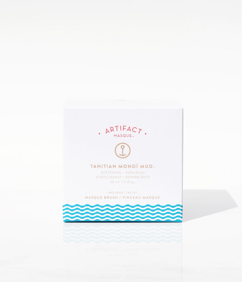TAHITIAN MONOI MUD MASQUE + BRUSH KIT